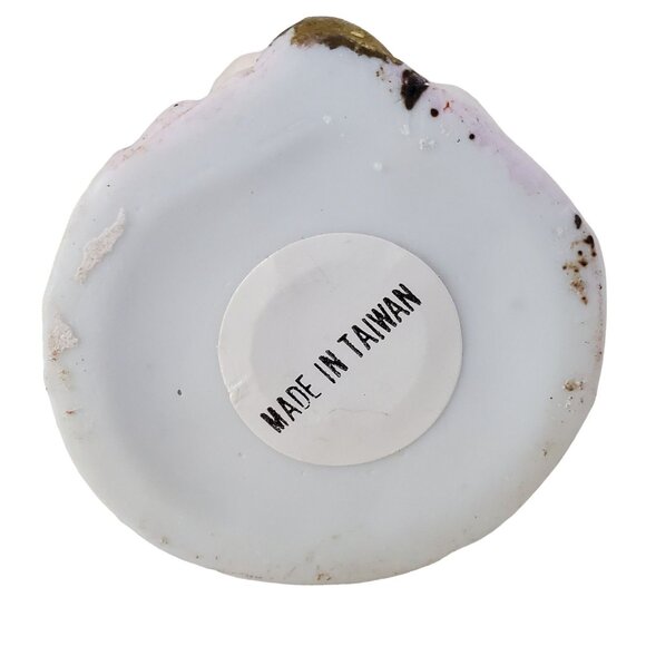 Vintage GIFTCO Bisque Porcelain Nativity Set 8 Piece Hand Painted Wood Creche - Picture 5 of 10